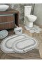 Jute,Bath Set,Bath Set,Bath Mat, Mat Set,Makeup Basket,Detergent Basket,Toilet Seat Mat - 7