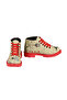 Colorful Lace up Women's Boots - 3