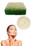 Set of 2 Natural Pumpkin Fiber Tea Tree Soap Exfoliating Care Firming Acne Cleansing Fiber Facial Pad - 2
