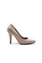 Skin Color Women's Stiletto Shoes with 8 cm Heels - 2