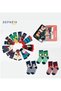 Gift 12 Pairs Towel Cotton Thick Merry Christmas Christmas Christmas Children's and Baby Socks - 6