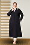 Women's Plus Size Seasonal High Quality Steel Long Cardigan - 8