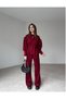 New Season Crow Double Suit with Velvet Silk Birds - 2