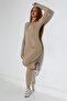 Women's Zippered Long Jumpsuit - Finger Flip Detail - 6