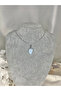 Curved Heart Natural Stone Necklace