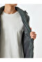 Inflatable Vest Hooded Slim Fit Pocket Detailed Zippered - 6