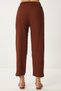 Women's Brown Kimono Pants Knitted Set BY00050 - 7