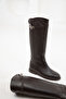 Genuine Leather Brown Women's Boots - Model 20135 - 4