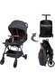 - Robin Lightweight Travel Stroller - Dark Grey - 5