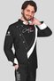 Black Name Gift Cook Jacket, Cook Jerseys, Chef Jackets, Chef Dress - 2