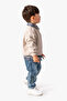 Baby Boy Shirt Sweatshirt and Denim Pants 3-Piece Set 9064 Spr - 4