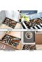 Door Mat - Modern and Stylish Door Mat |   For Home, Office, and Outdoor Use (Exotic - 4