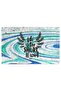 Door Mat - Modern and Stylish Door Mat |   For Home, Office, and Outdoor Use (Wave - 3