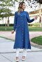 Rozalin Tunic - Indigo