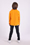 Boy's 2-Pocket Cotton Orange Shirt T-Shirt Set of 2 - 5