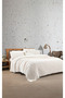 100% Cotton Single 160X240Cm Waffle Bedspread/1 Piece 50X70Cm Pillow - 2