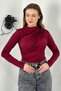 Sendy Fabric Draped Blouse