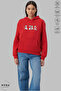 Unisex Hoodie Long Sleeve Love Cat Printed Hooded Sweatshirt Oversize Cotton - 2