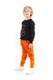 Boy's Seersucker Teddy Bear Printed Trend Tracksuit Set Ak2530 - 5