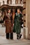 Women's Coat Leather Pardes - 5