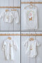 Organic 11-Piece Hospital Release - Little Deer Series - Letter H - 2