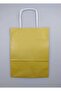 Gold Kraft Cardboard Gift Bag with White Twist Handle 25X12X31 cm (5Pcs) - 3