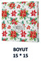 Vivago Art New Year's Notebook Without Line 15 X 15 cm Cloth Bag Gift Code 6