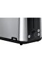 PurShine Toaster, 900 Watts, 8 browning settings, auto shut-off, BPA free, BLACK - HT 1510 BK - 3