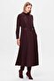Cupro Detailed Knitwear Long Vest - 2