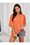 Women's Tshirt Comfortable Fit Plain Unprinted Cotton Crew Neck Summer Daily Wear - 2
