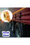 Tüvtürk Approved Yellow Cut Reflective Tape Night Glowing Width 5 cm 5 Mt Warning Phosphorescent Reflective Strip - 3