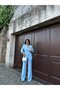 Women's Belt-Detail Jacket and Trousers Suit - 3