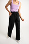 Women's Sleeveless Blouse Thick Straps Undershirt Thin Summer Square Neck Ribbed Knitwear