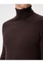 Basic Sweater Turtleneck Knitwear Long Sleeve - 5
