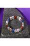 Libra Natural Stone Wide Cut Bracelet - 6