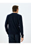 Crew Neck Long Sleeve Basic Knitwear Sweater - 4