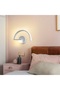 Modern Model Clock Led White Light Ultra Power Led Chandelier Living Room Hall Bedroom Led Sconce Chandelier