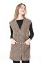 Women's Wool Winter Mother Long Knitwear Vest