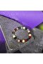Leo Zodiac Sign Natural Stone 8mm Hematite Bracelet - 7