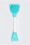 3 in 1 Teddy Bear Silicone Mask Applying Exfoliating and Cleaning Brush Silicone Mask Spatula - 4