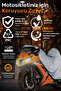 Bajaj Pulsar NS 200 - قماش ABS، حقيبة ظهر مقاومة للماء ومتينة - 5