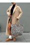 Leopard Print Oversize Canvas Tote Bag - 8