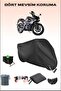 Black Bajaj Lock Compatible Motorcycle Tarpaulin for Rs 200, Safe, Waterproof