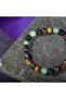 Cancer Zodiac Natural Stone 8mm Hematite Bracelet - 6