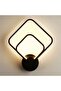 Interlocking Square Plafonier Led White Light Ultra Power Led Chandelier Living Room Hall Bedroom Led Sconce Chandelier - 2