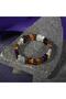Scorpio Natural Stone Wide Cut Handmade Bracelet - 5