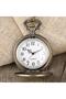 Bronze Color Embossed Horse Themed Pocket Watch with Chain Sl8095 - 2