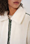 5173 Lined Plush Jacket - Ecru - 6