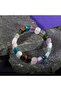 Pisces Natural Stone Wide Cut Bracelet - 8