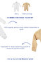 2-Piece Organic Cotton Romper Set for 0-6 Months Baby - Bodysuit and Bodysuit - 2